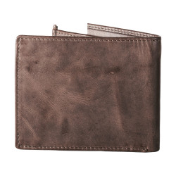 Portefeuille en cuir véritable Von Dutch Kart 9x11 cm