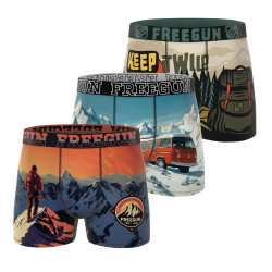 Lot de 3 boxers homme collection Vintage Winter