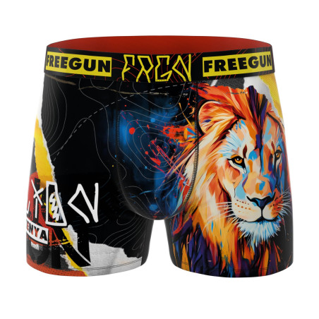 Lot de 3 boxers homme collection Pop Art Animals