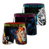 Lot de 3 boxers homme collection Pop Art Animals