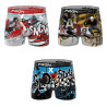 Lot de 3 boxers enfant Freestyle Garantie 2 ans