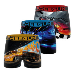 Lot de 3 boxers junior collection Racers