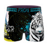 Lot de 3 boxers junior collection Pop Art Animals