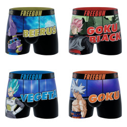 Lot de 4 boxers junior Dragon Ball Super