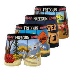 Lot de 4 boxers homme Looney Tunes
