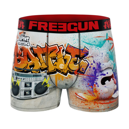 Lot de 4 boxers homme Lapins Crétins