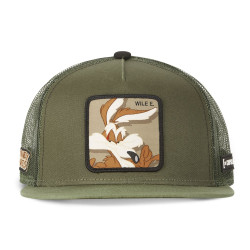 Casquette snapback  visière plate avec filet Looney Tunes Wile.E