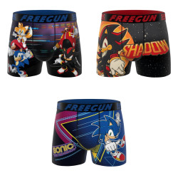 Lot de 3 boxers junior Sonic