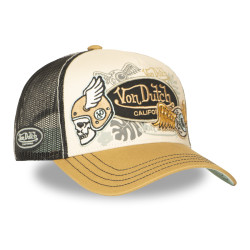 Casquette trucker filet patch brodé Patches