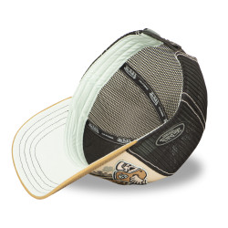 Casquette trucker filet patch brodé Patches