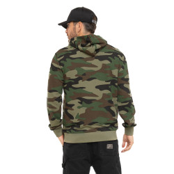 Sweat zippé à capuche homme en french terry Viny