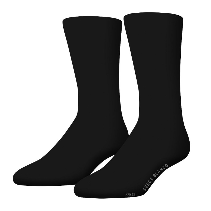 Lot de 10 paires de chaussettes de ville Serge Blanco