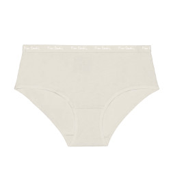 Lot de 3 culottes femme  en coton uni imprimé ceinture fine 2cm Pck49
