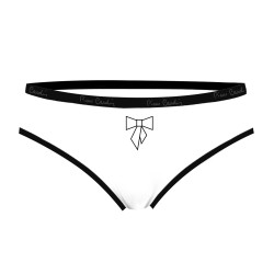 Lot de 3 slips femme  en coton uni et imprimé ceinture fine 2cm Pck6