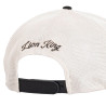 Casquette trucker avec filet bi-matière semi curved animal Lion