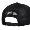 Casquette trucker semi curved avec filet bi-matière  animal White Tig
