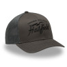 Casquette trucker avec filet semi curved avec broderie Grey Matter