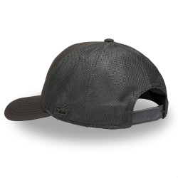 Casquette trucker avec filet semi curved avec broderie Grey Matter