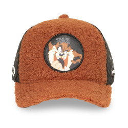 Casquette adulte avec fourrure Taz1 Looney Tunes