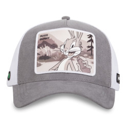 Casquette homme trucker effet suedine premium Looney Tunes Bugs Bunny