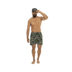 Boardshort homme allover tête de mort