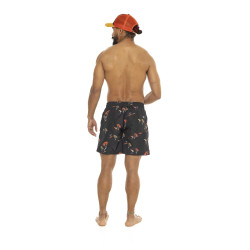 Boardshort homme allover Squelette et Palmier
