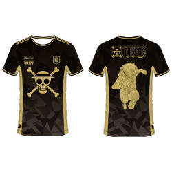 T-Shirt Maillot de Foot homme print sublimation One Piece Skull