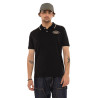 Polo homme en slub jersey avec patch et print dos Los