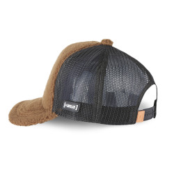 Casquette Looney Tunes Coyote filet avec fausse fourrure