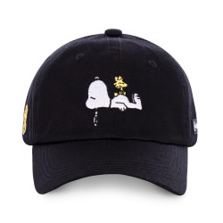 Casquette Peanuts Dog Noir