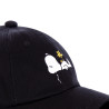 Casquette Peanuts Dog Noir