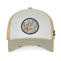 Casquette semi-curved premium avec filet et patch Asterix