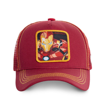 Casquette Capslab Marvel Iron Man rouge