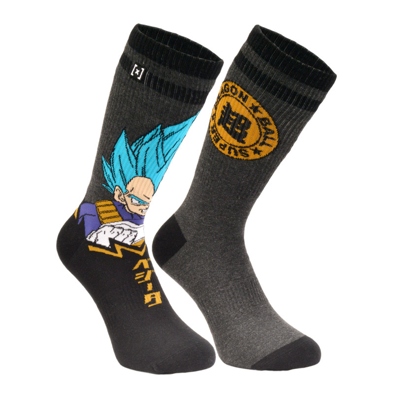 Paire de chaussettes dépareillées Vegeta Dragon Ball Super