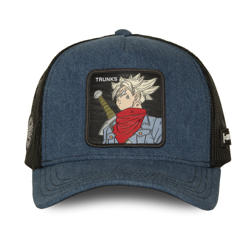 Casquette trucker avec filet et patch Dragon Ball Super Trunks