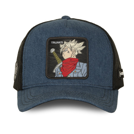 Casquette trucker avec filet et patch Dragon Ball Super Trunks