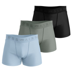 AIRNESS Lot de 3 boxers homme en coton Predator