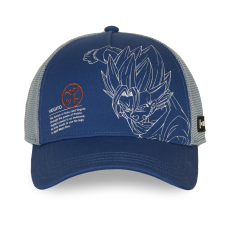 Casquette  trucker avec filet Dragon Ball Z Vegito