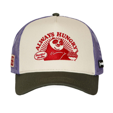 Casquette trucker avec filet et patch Kung Fu Panda Fett Fury