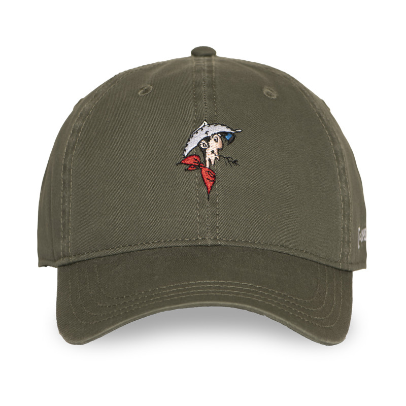 Casquette Dad Cap avec broderie Lucky Luke Head lucky