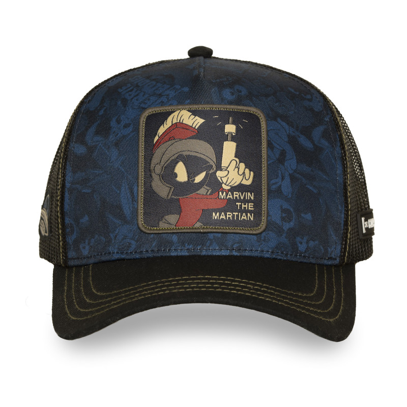 Casquette trucker avec filet et patch Looney Tunes Marvin