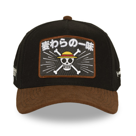 Casquette Trucker avec patch One Piece Mugiwara