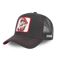 Casquette Trucker avec filet Super Mario Bros Mario2