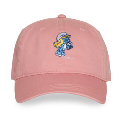 Casquette Dad Cap avec broderie The Smurfs Stroumpfette