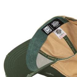 Casquette trucker premium effet usé avec filet et patch Zelda Link