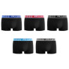 Lot de 5 boxers homme en coton ceinture colorée Starter