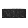 Bandeau (headband) tricoté doublé polaire avec fil brillant Lurex