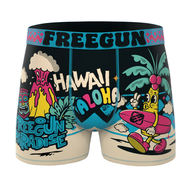 Lot de 3 boxers homme Aloha Garantie 2 ans