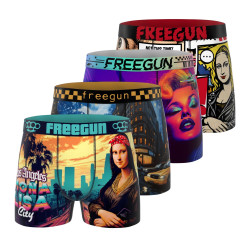 Lot de 4 boxers homme Art Savage Garantie 2ans
