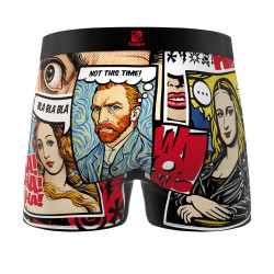 Lot de 4 boxers homme Art Savage Garantie 2ans